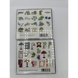 Baby Lock Embroidery Cards Lot Noah's Ark BLEC-C8 & Exclusives BLEC-C14 Vintage